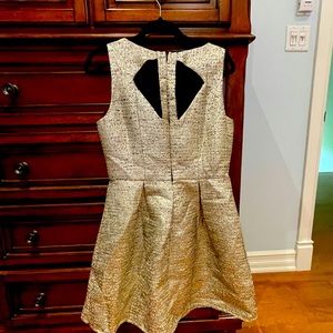 Vero Moda gold dress